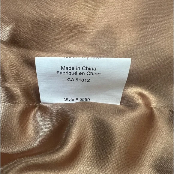 Ameri Mode Genuine Leather Jacket Women’s Small Tan SuedeWestern BohoStyle5559 - Picture 11 of 14